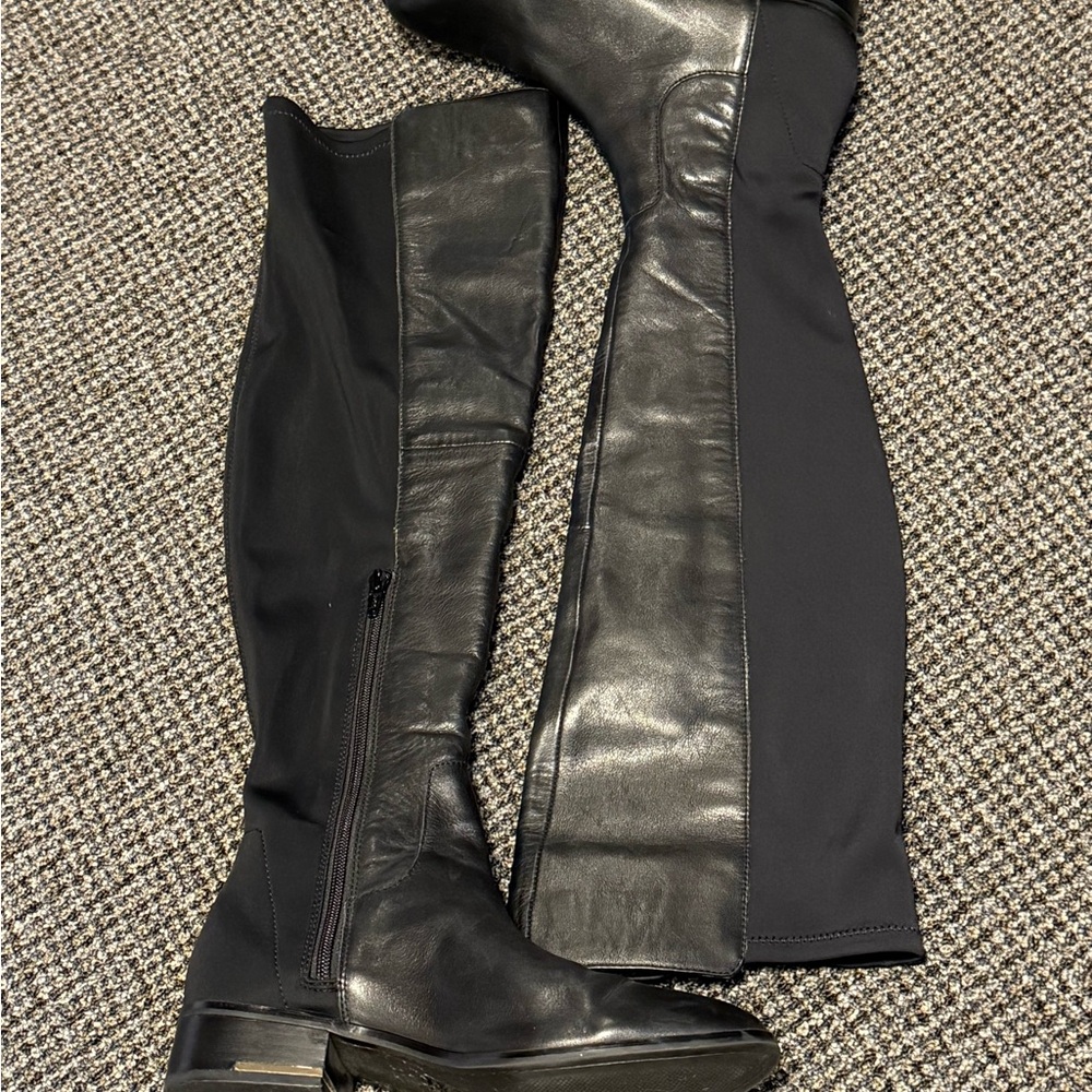 Aldo Black Heeled Boots for Women